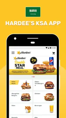 Hardee's Saudi Arabia - Burger & Sandwich Meals! android App screenshot 5